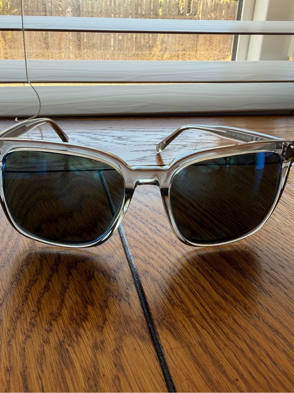 Maui Jim **FRAME ONLY** Westside MJ803 Clear Plastic Sunglasses
